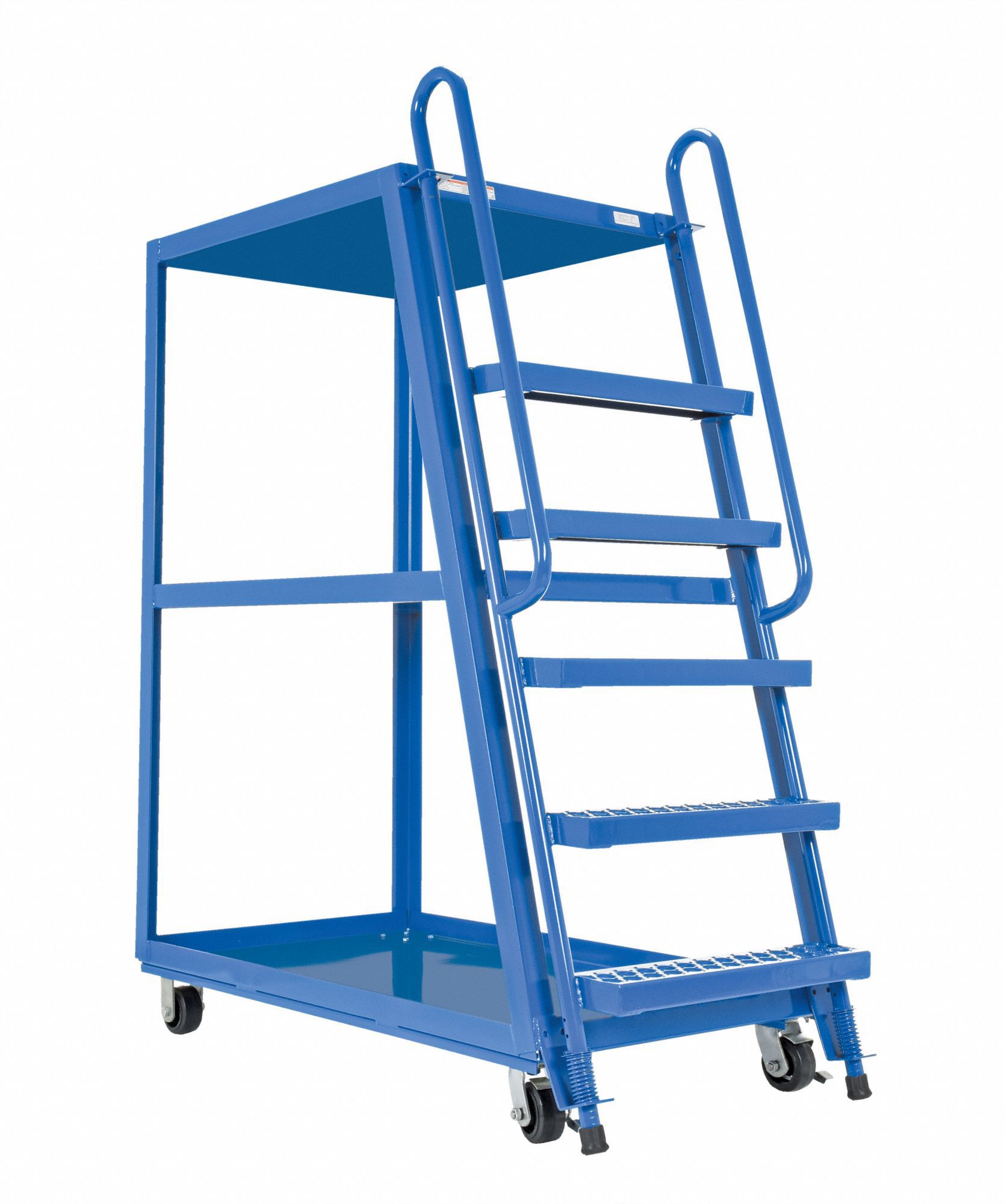 VERTICAL-ACCESS UTILITY CART, STOCKPICKER TRUCK, 1,000 LB LOAD CAPACITY, 50¾ IN X 27½ IN