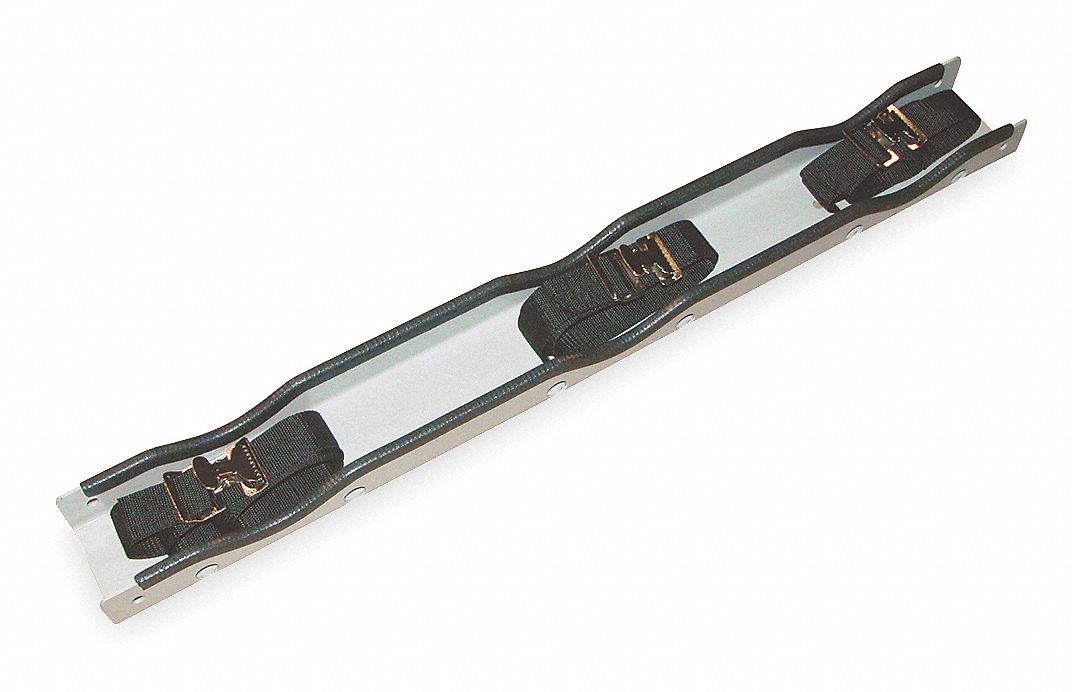 VESTIL Steel Cylinder Bracket, 4 to 12 in Diameter, 3 Cylinder Capacity