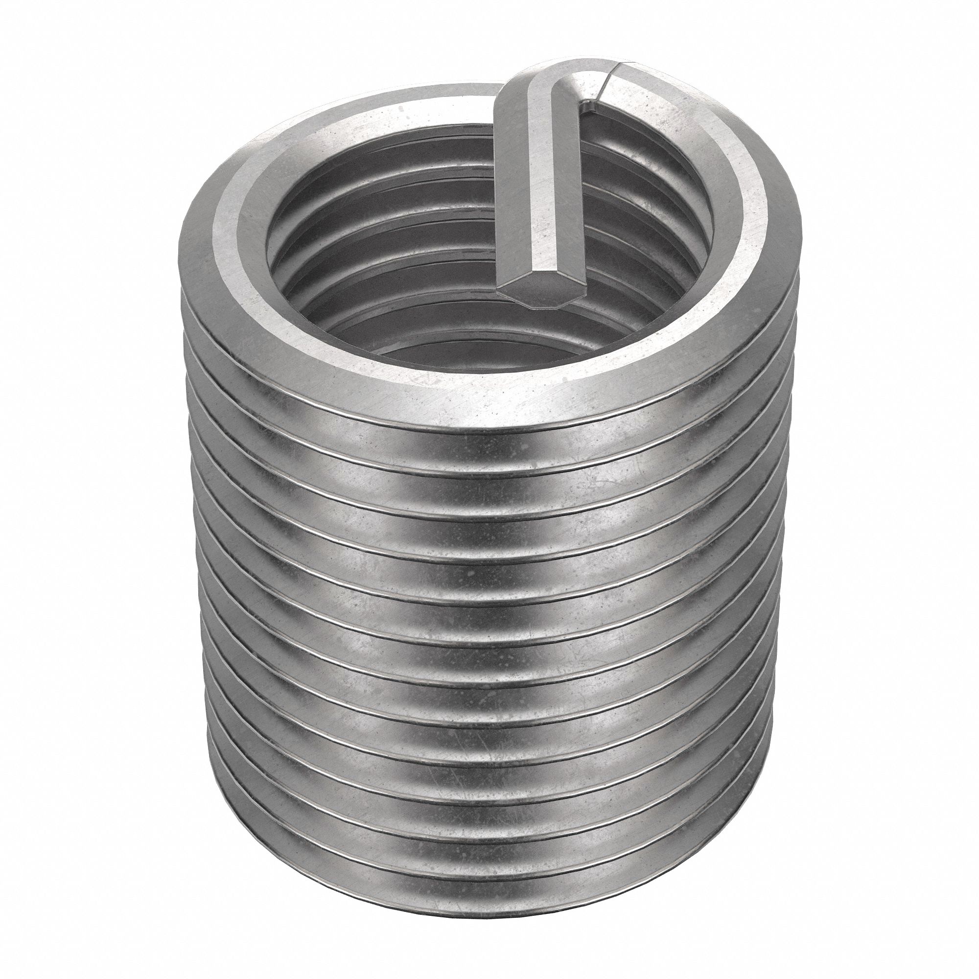 Helical Insert: Tanged Tang Style, Free-Running, M14-1.50 Thread Size, Plain, Plain, 6 PK