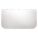 FACESHIELD VISOR, CLEAR, PC, 15½ X 8 X 0.06 IN, FOR USE WITH 4EZC4