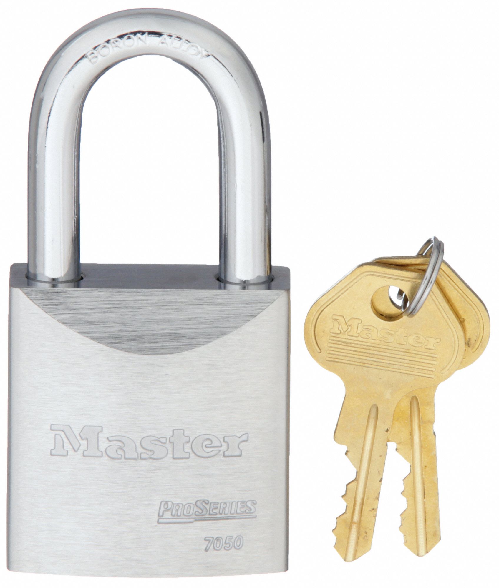 KEYED PADLOCK,29/32 IN,RECTANGLE,SILVER