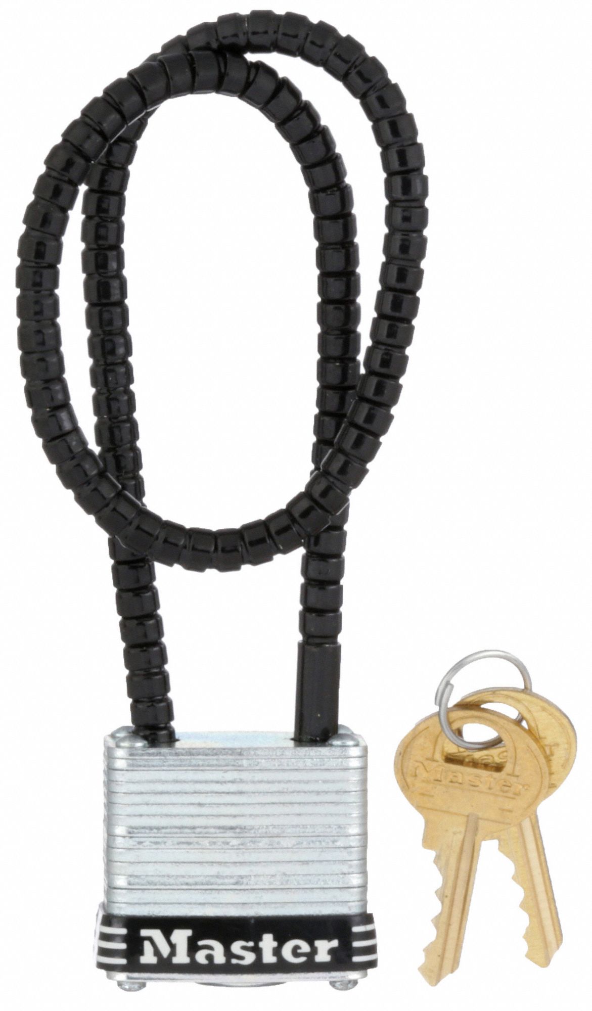 Keyed Different Flexible Shackle Padlocks