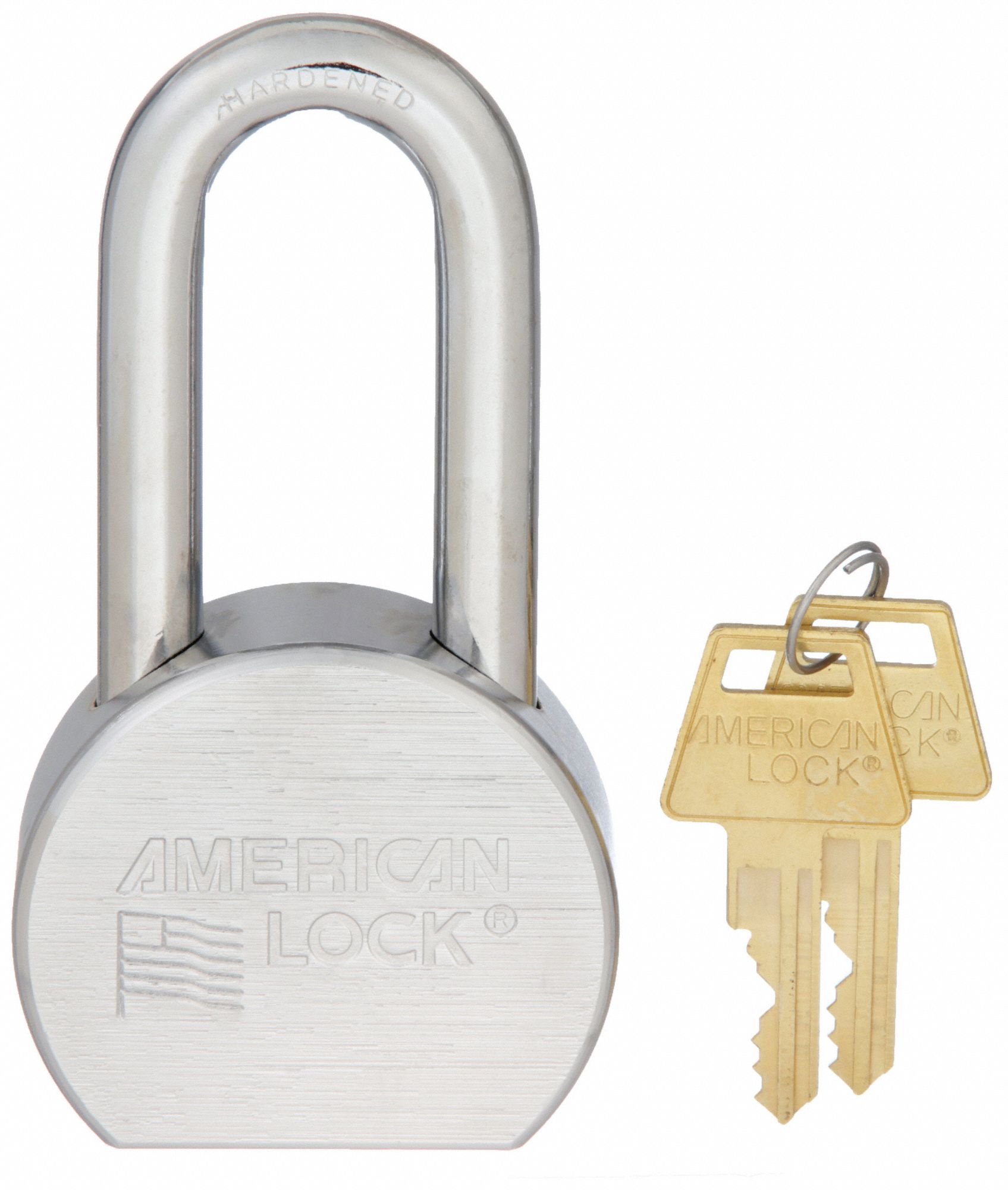 CADENAS A CLE, 15/16 PO, ROND, ARGENT