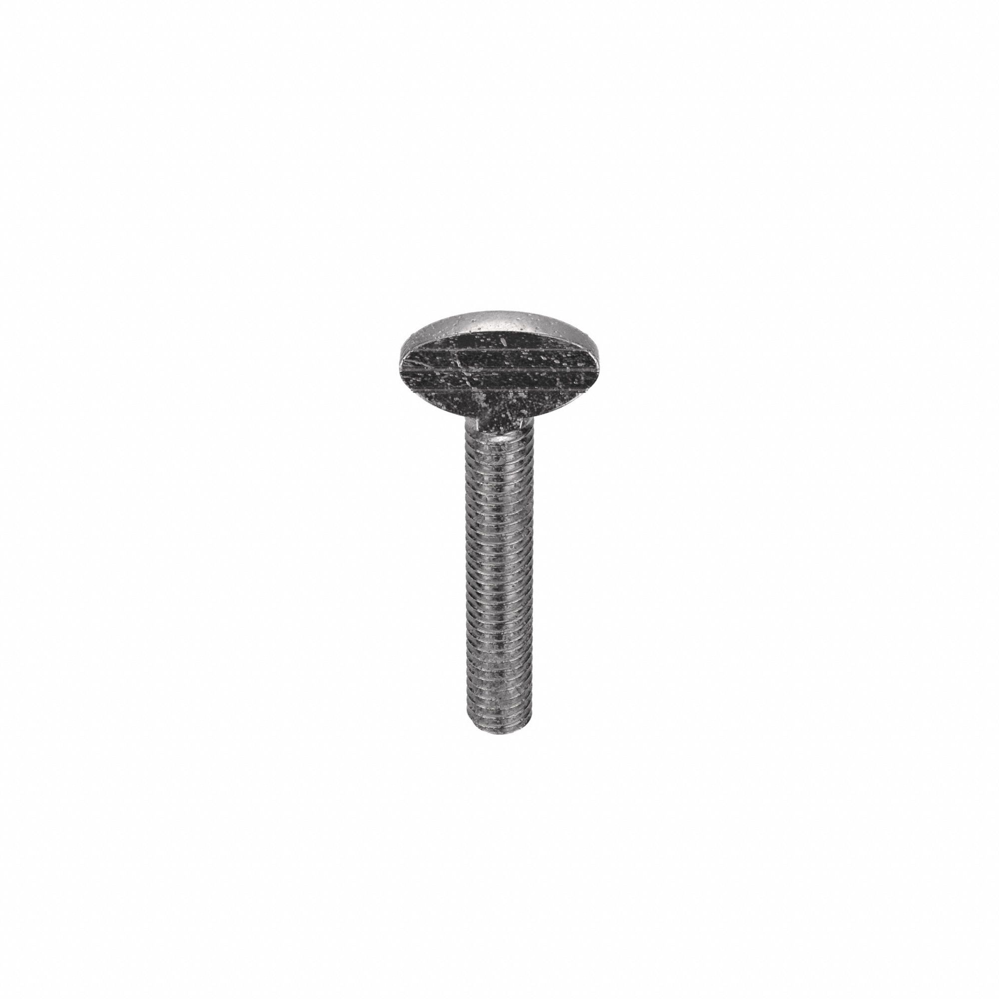 Thumb Screw: #8-32 Thread Size, 1 in Lg, Smooth, Spade, 18-8, Stainless Steel, Plain, 5 PK