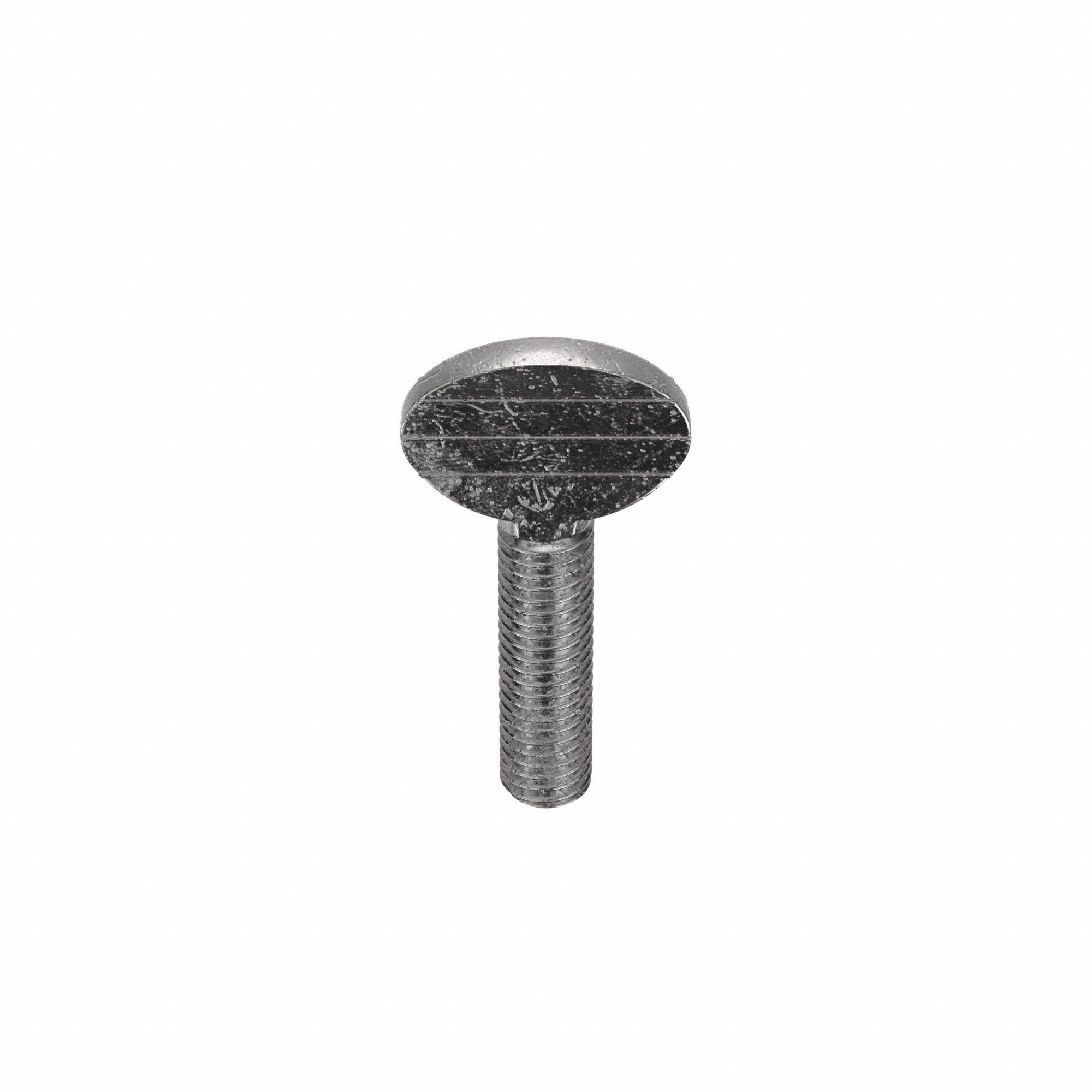 Thumb Screw: #10-32 Thread Size, 3/4 in Lg, Smooth, Spade, 18-8, Stainless Steel, Plain, 5 PK