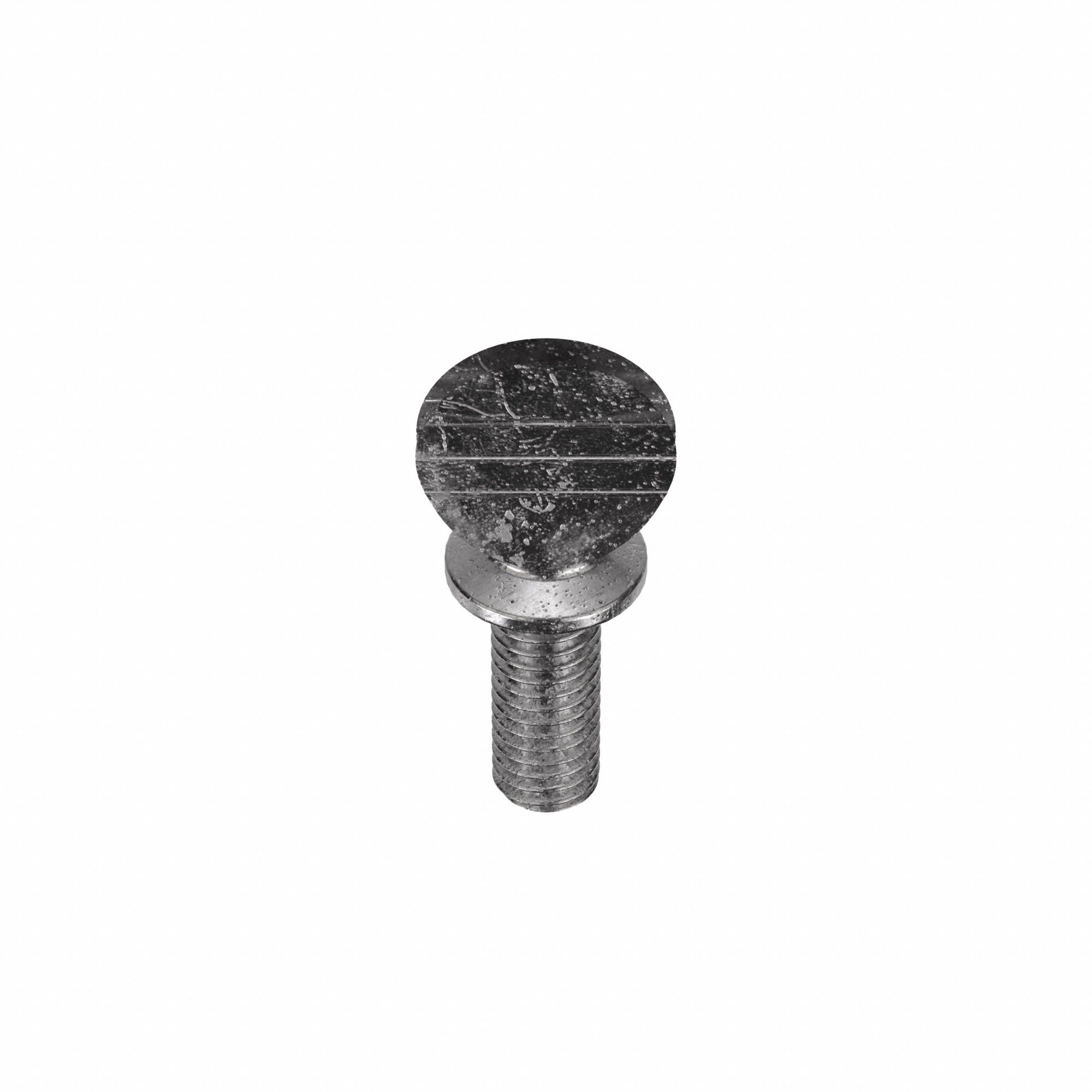 Thumb Screw: #10-32 Thread Size, 1/2 in Lg, Smooth, Spade, 18-8, Stainless Steel, Plain, 5 PK