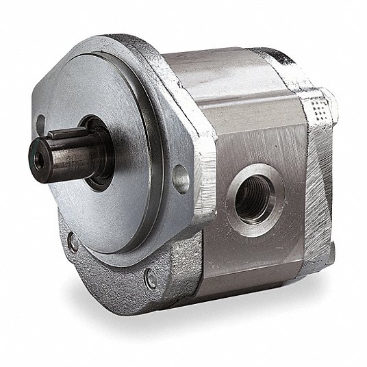 Hydraulic Gear Pump: 0.98 Displacement (Cu. In./Rev.), 7.1 GPM @ 1800 RPM and 1000 PSI