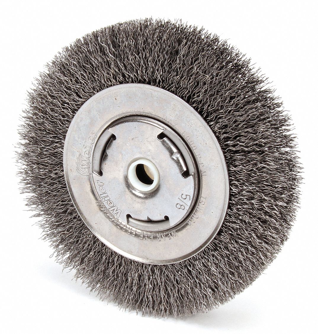 Crimped Wire Wheel Brush Arbor Hole