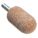 VITRIFIED MOUNTED POINT, ⅞ IN DIAMETER, ALUMINUM OXIDE, 36 GRIT, A11