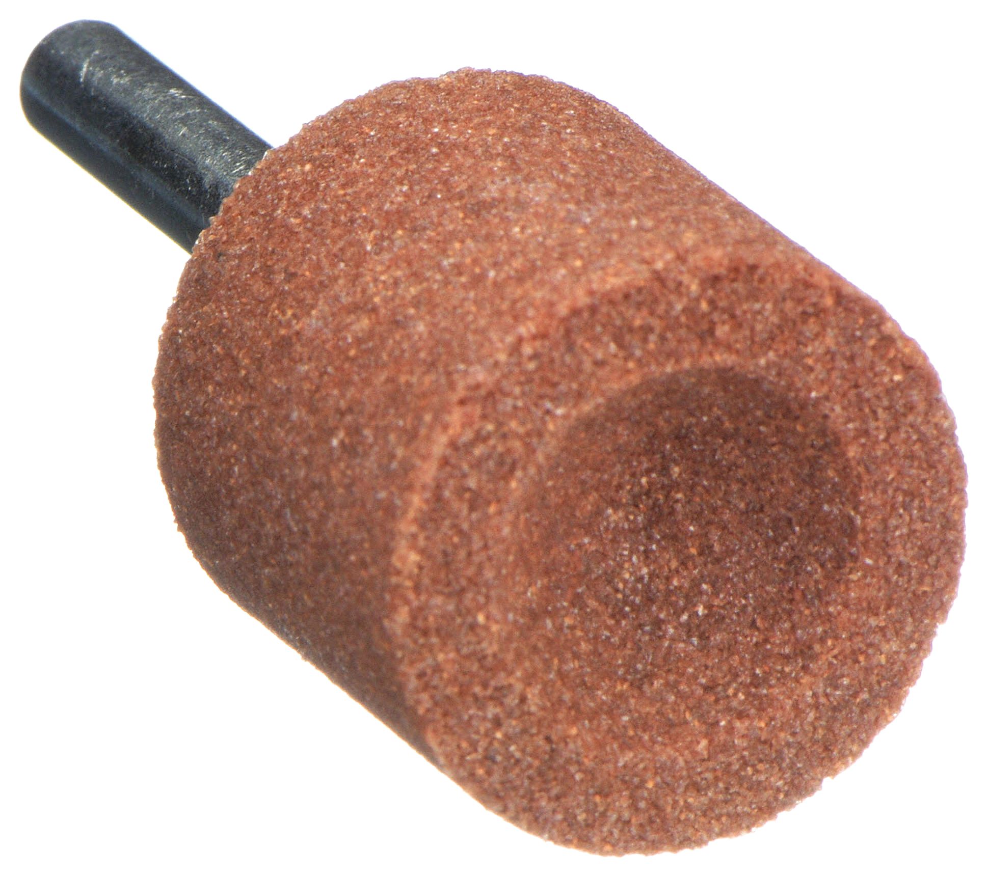 VITRIFIED MOUNTED POINT, 1 IN DIAMETER, ALUMINUM OXIDE, 60 GRIT, A38