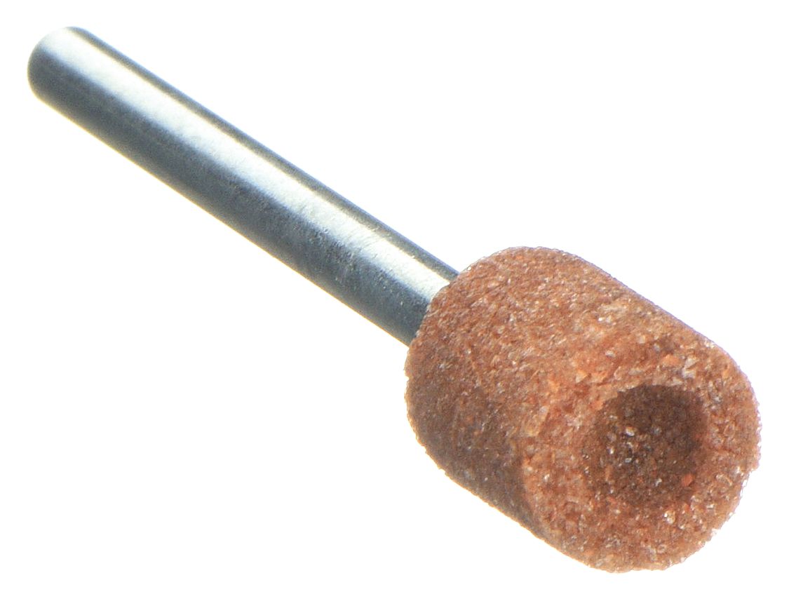 Vitrified Mounted Point: 5/16 in Dia, Aluminum Oxide, 60 Grit, B134