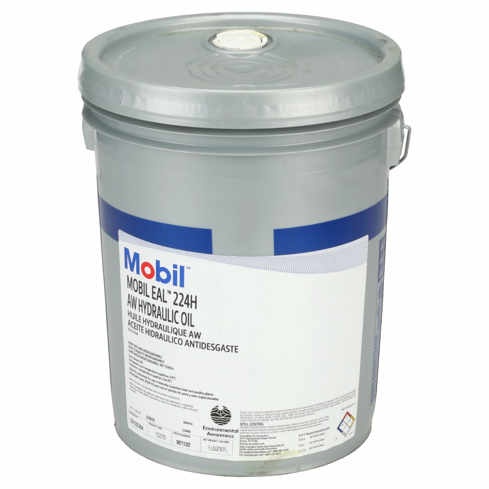 Mobil EAL 224H, Environmental Hyd, 5 gal