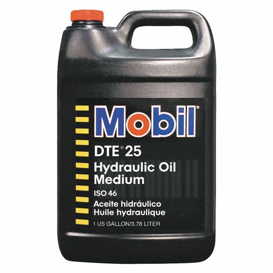 Mobil Mineral Hydraulic Oil 1 Gal Jug Iso Viscosity Grade 46 4f973 100814 Grainger