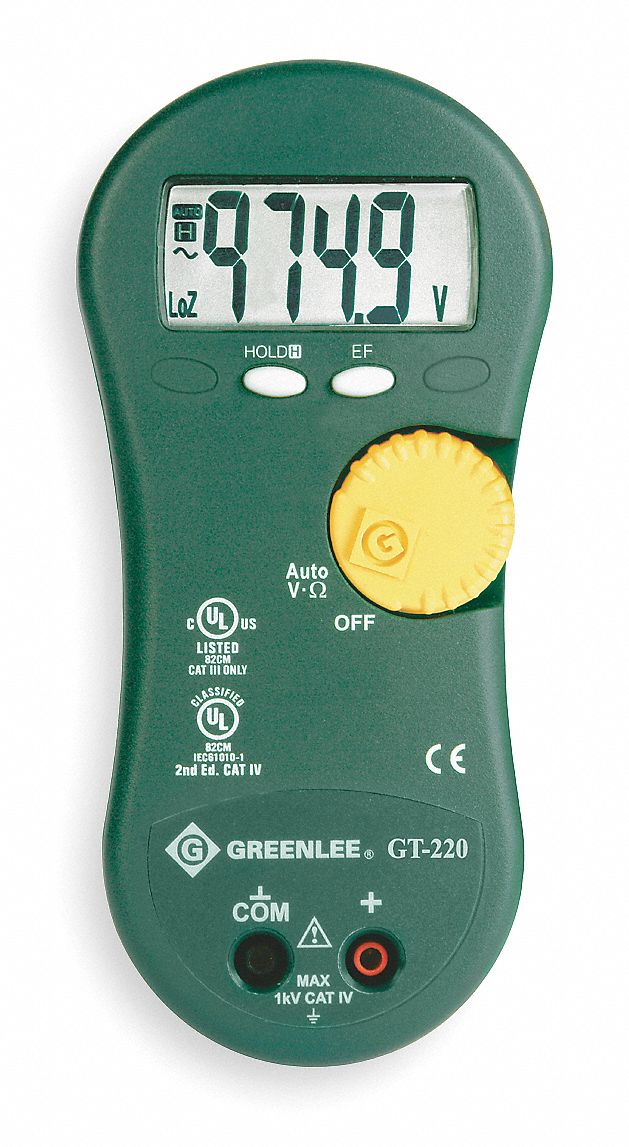 Full Size, Digital Multimeter - Grainger