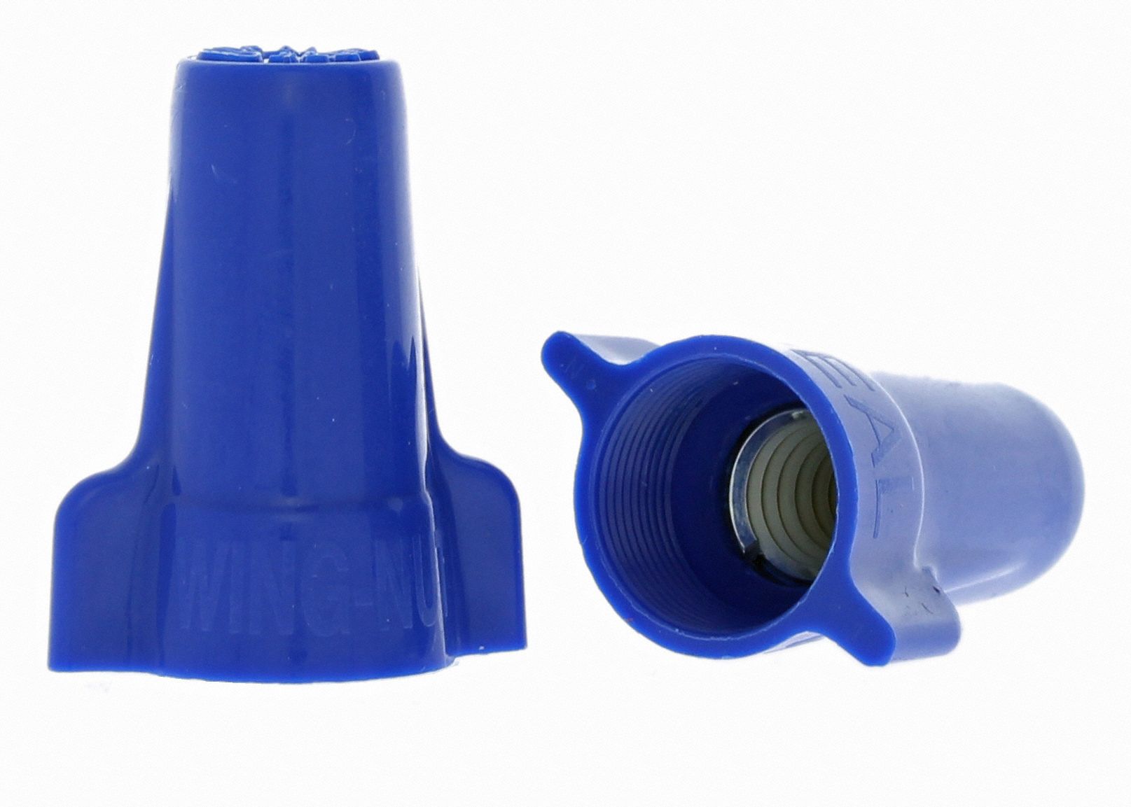 IDEAL Twist On Wire Connector Blue, (3) 12 AWG Min. Wire Combo, 454, Wing, 25 PK 4FA2830454