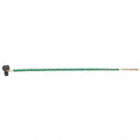 PIGTAIL CONNECTOR,12 AWG,GREEN,PK 5