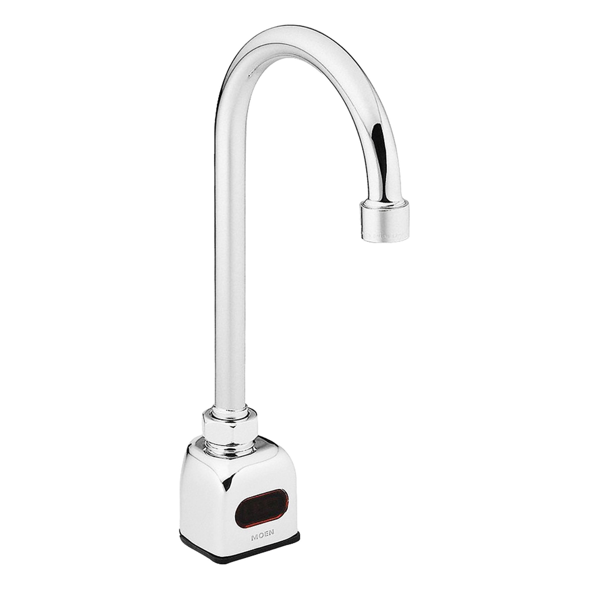 Bathroom Sensor Faucet: M-Power, Brass, Chrome Finish, Single-Post, Battery, 0.5 gpm Flow Rate