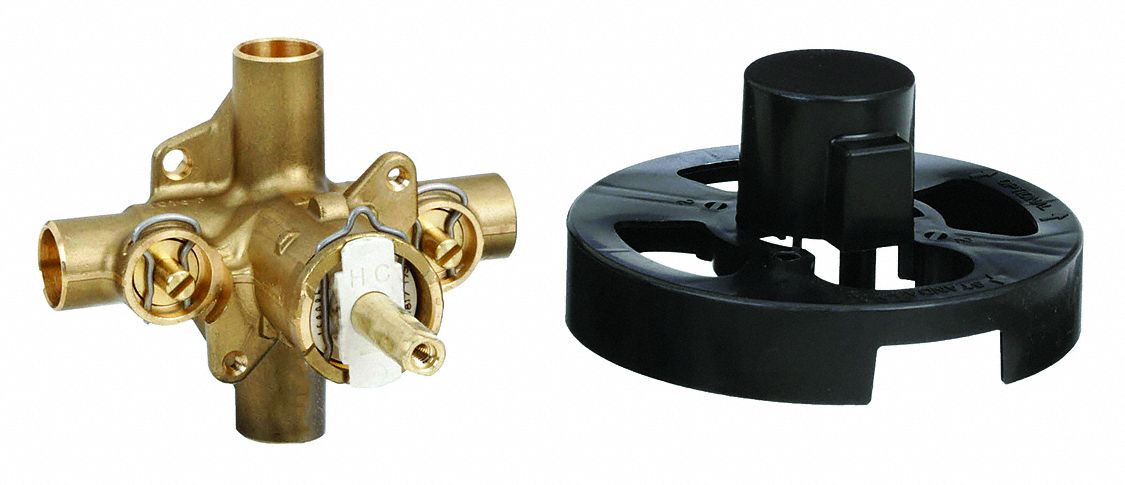 Control Valve: Compatible Product Type Trim, PEX Connections with 1/4 Turn Stops, Four Port
