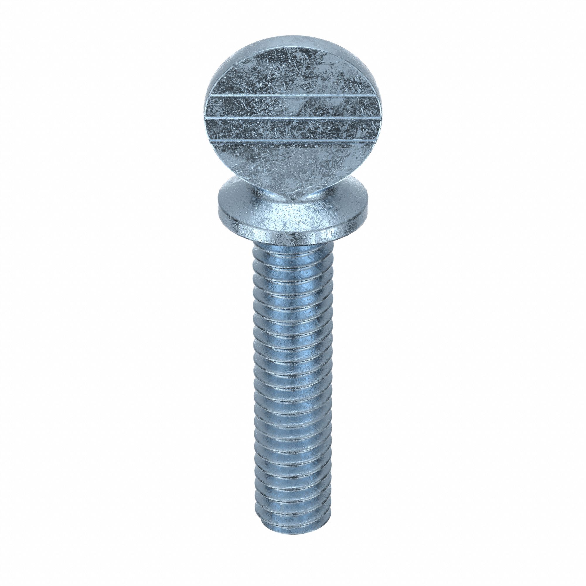 Thumb Screw: #8-32 Thread Size, 3/4 in Lg, Smooth, Spade, Steel, Zinc-Plated, 25 PK