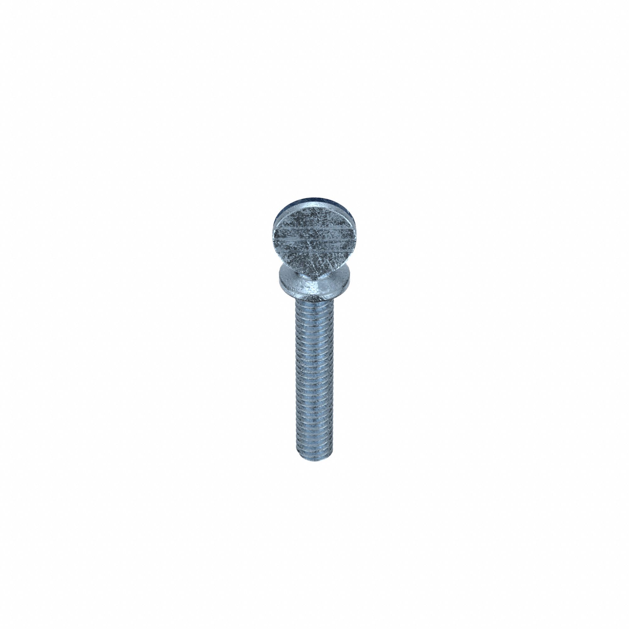 Thumb Screw: 1/4"-20 Thread Size, 1 1/2 in Lg, Smooth, Spade, Steel, Zinc-Plated, 25 PK