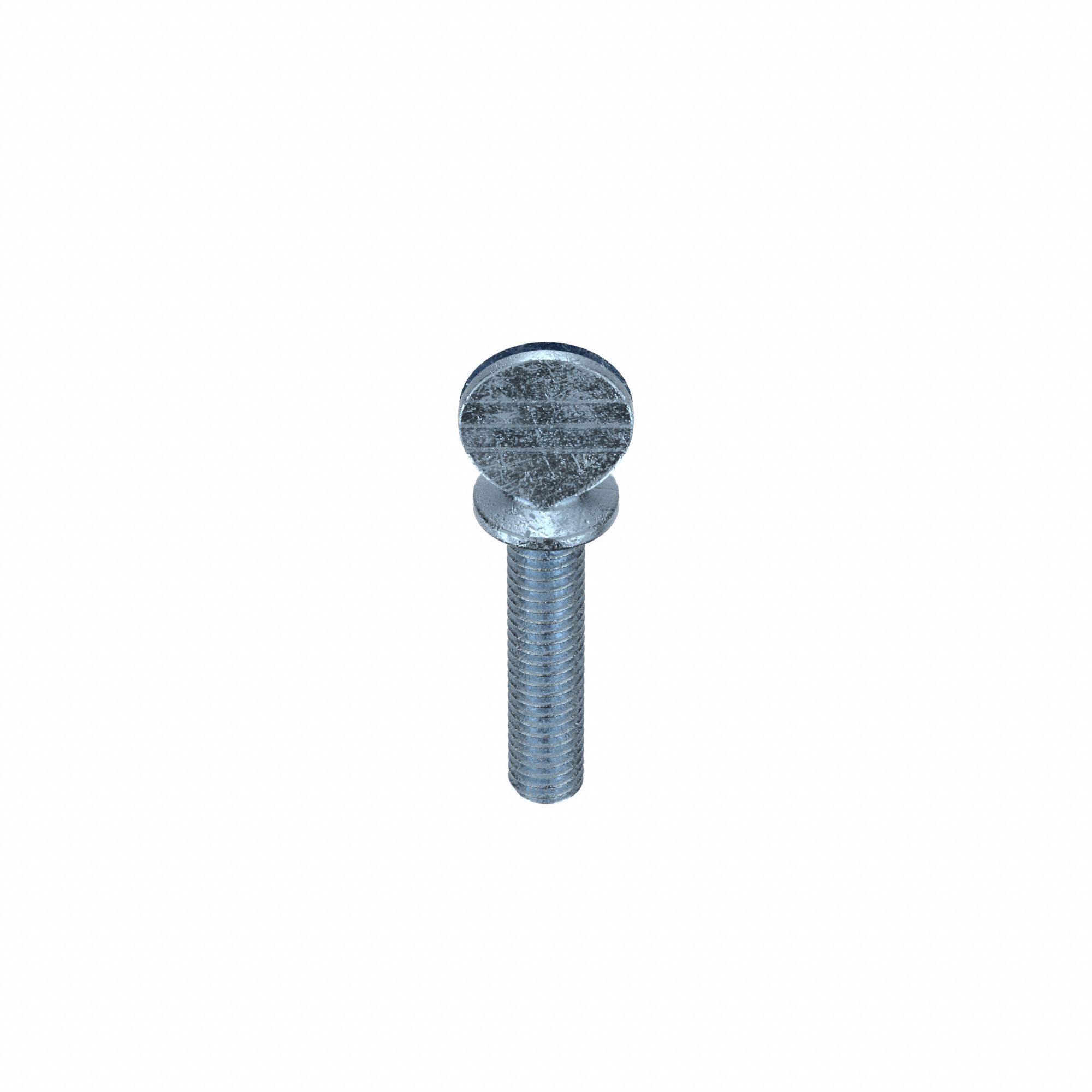Thumb Screw: 5/16"-18 Thread Size, 1 1/2 in Lg, Smooth, Spade, Steel, Zinc-Plated, 10 PK