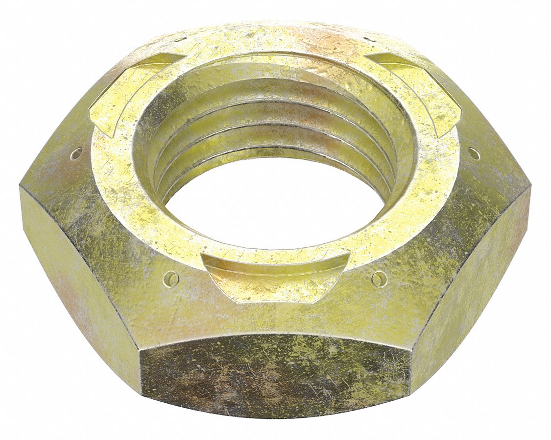 Top Lock Distorted Thread, 7/16"-20 Thread Size, Lock Nut - 4FAW9 ...