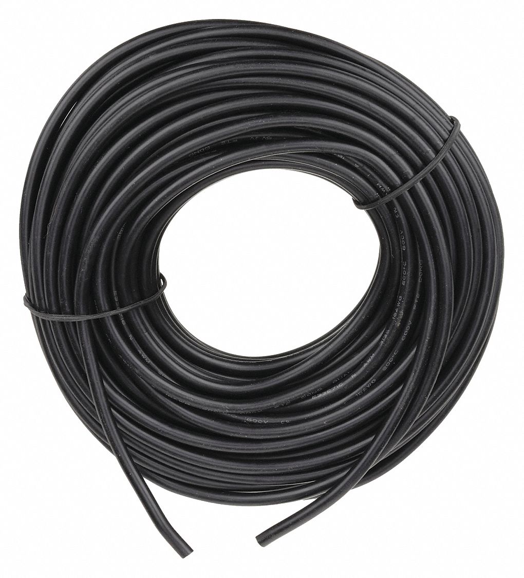 APPROVED VENDOR WIRE TEST LEAD 18 AWG 50 FT BLACK - Test Lead Wire ...