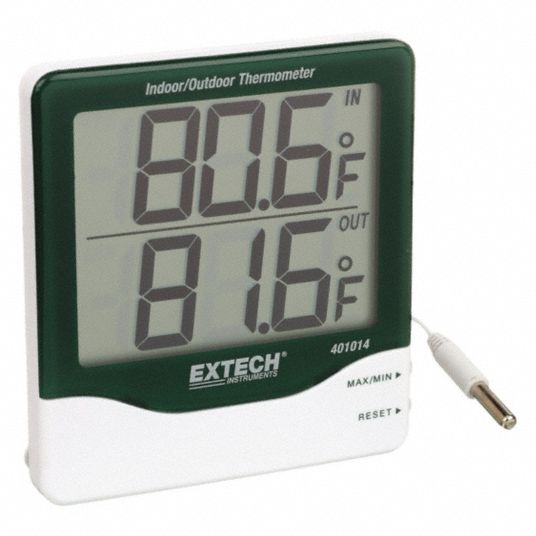 Digital indoor-outdoor thermometer