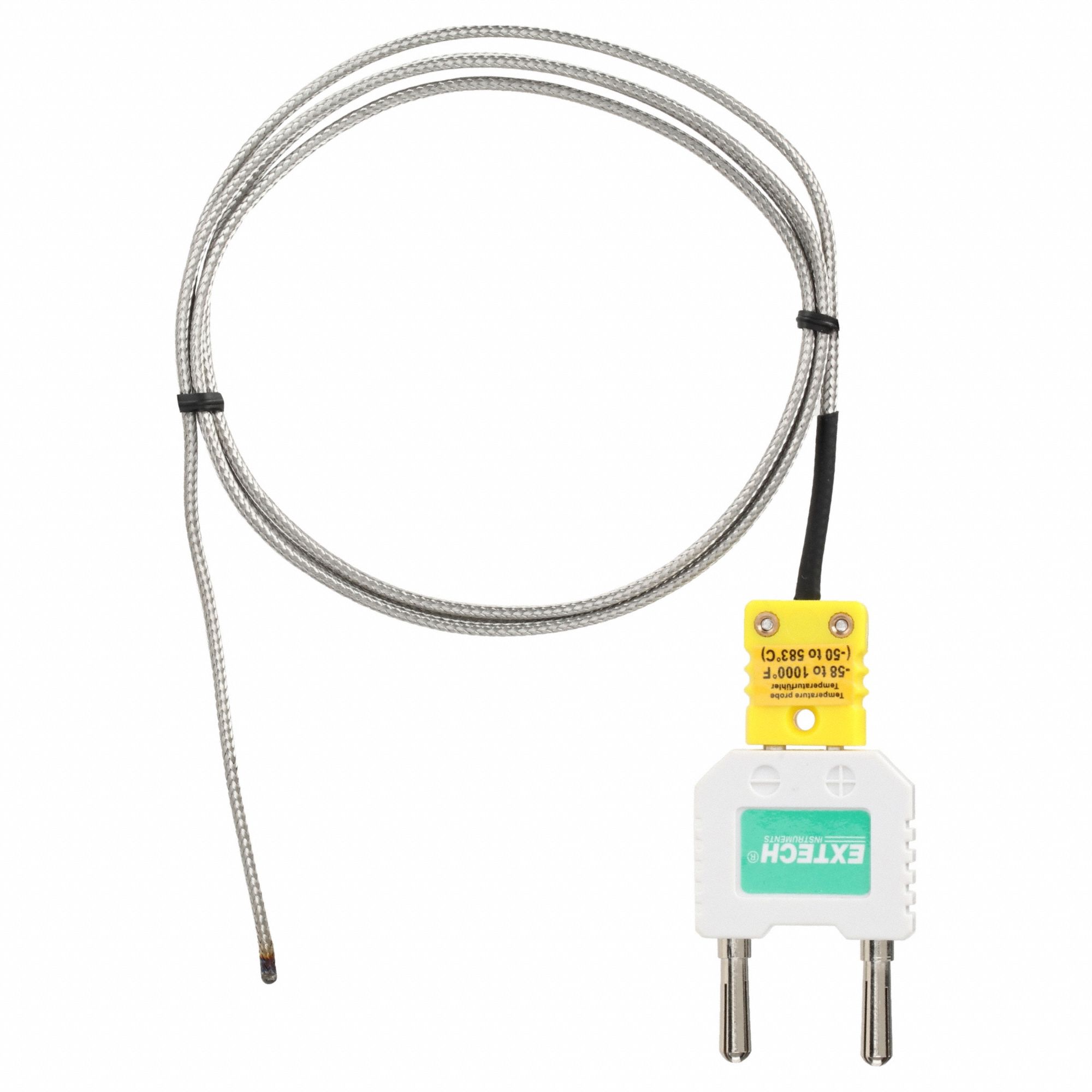 ADAPTOR PLUG HGH TMP PRBE W/BANANA