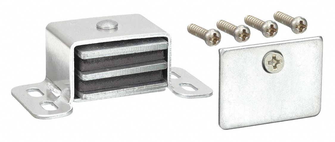 LOQUET MAGNETIQUE DOUBLE FACE,ALUMINIUM