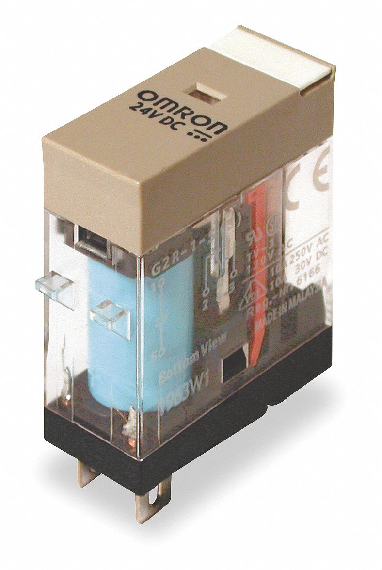 OMRON General Purpose Relay, 12V DC Coil Volts, 10A 240V AC Contact Rating Relay 4FE17G2R