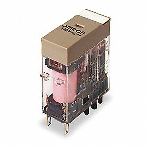 S G2R-2-S-AC120 OMRON Gen Purpose Relay,8 Pin,Square,120VAC