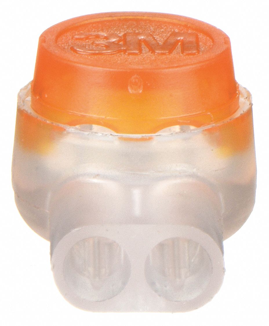 Insulation Displacement Connector: 2 Ports, Yellow, 26 AWG – 19 AWG Run Size Range, 600 V, 100