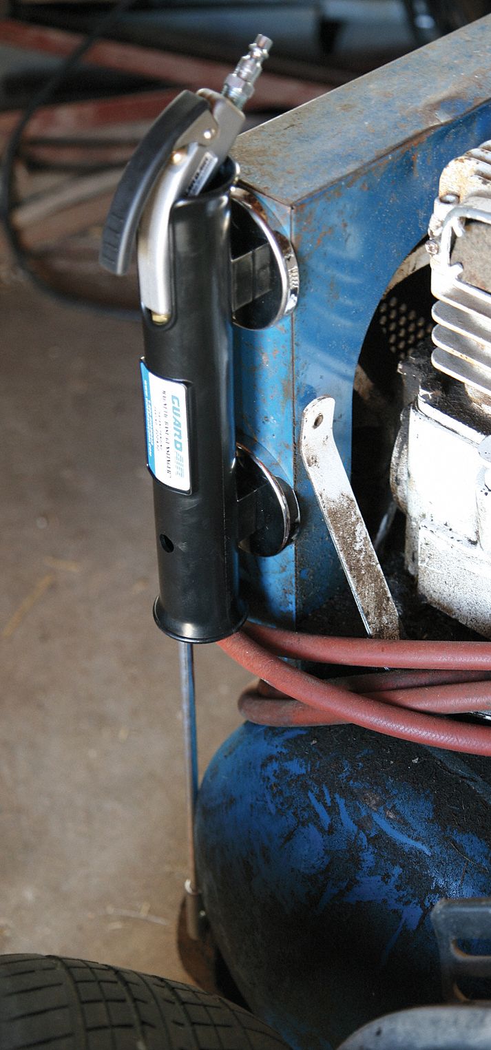 GUARDAIR Air Gun Holder Polyethylene, 12 in Overall Lg, 200A30 4FE83200A30 Grainger