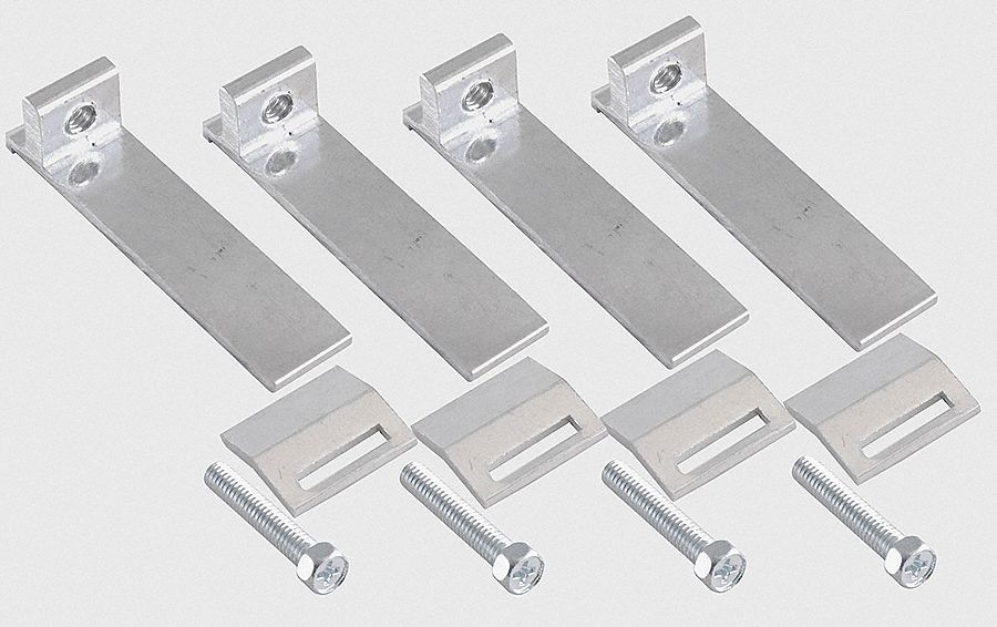GRAINGER APPROVED J Type Sink Clips, Aluminum - 4FEV9|4FEV9 - Grainger