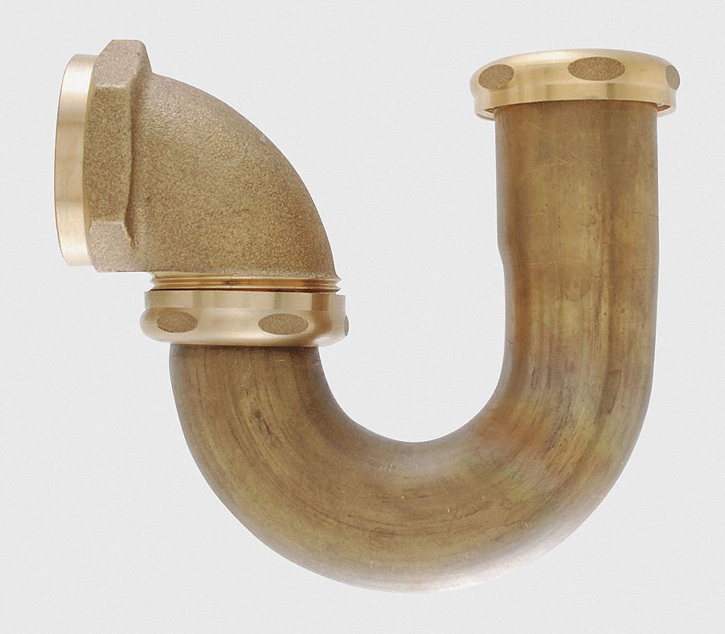 GRAINGER APPROVED JBend w/Elbow, For Use With 11/2 in Pipes 4FEX1