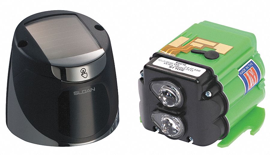 Automatic Flush Valve Retrofit Kit: Sloan, Auto Flush Valve Retrofit Kit, Toilets, Top, Solar