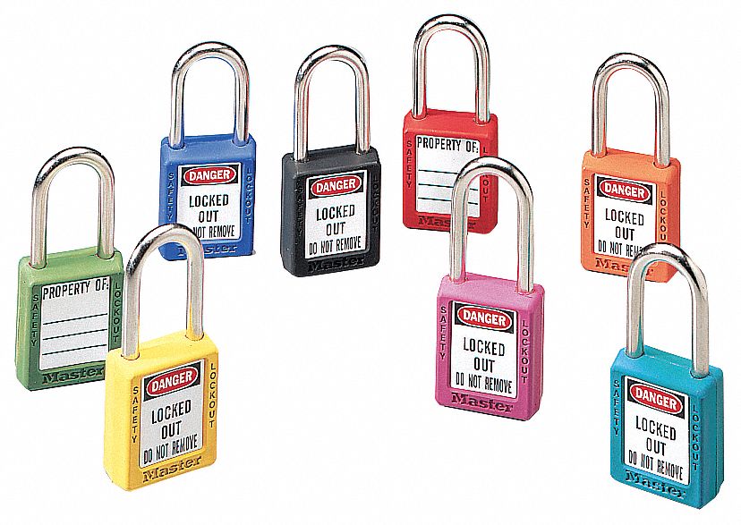 WRITE ON PADLOCK LABEL, LOCKOUT LABELS, 28 PK