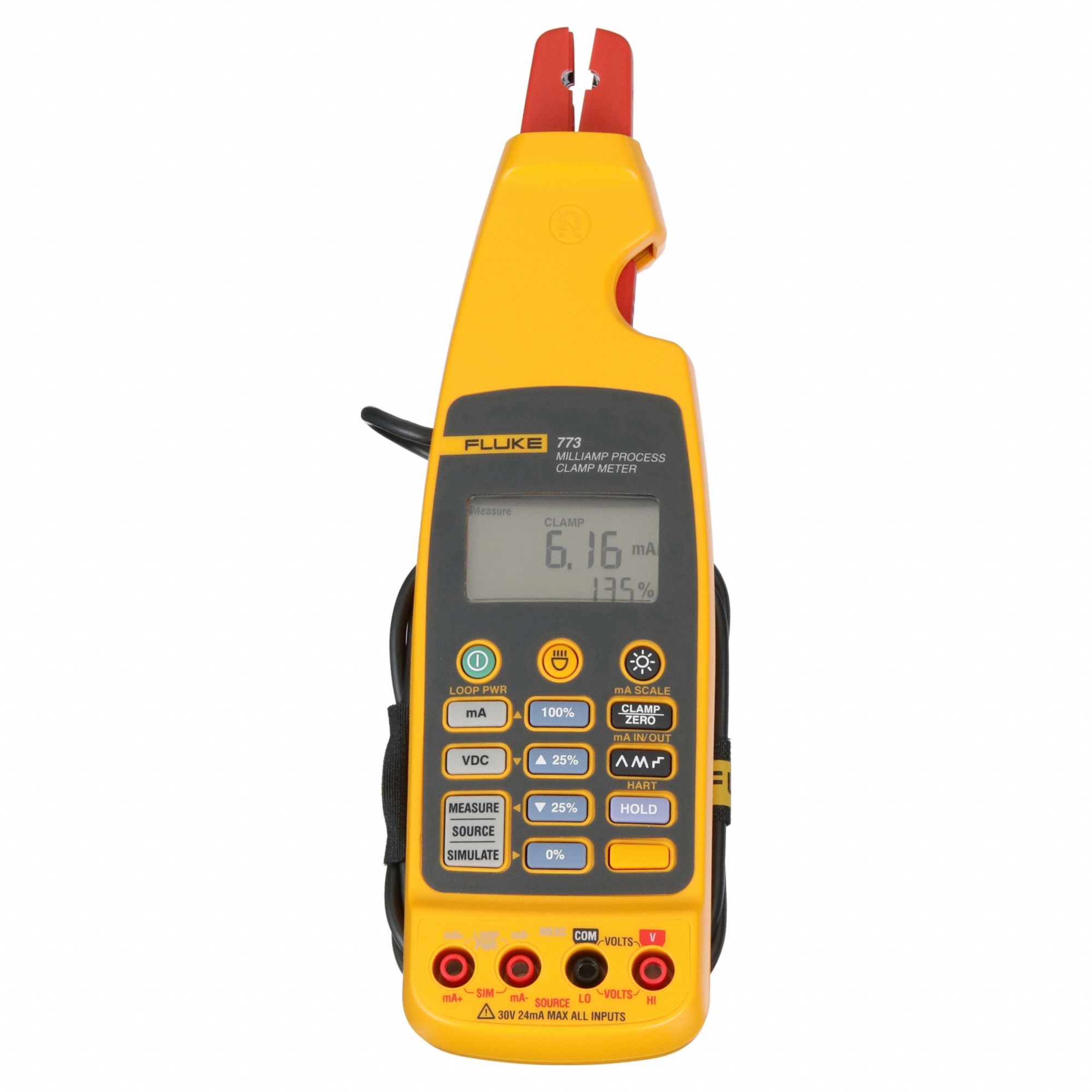 FLUKE, ClampJaw Jaw, TRMS, Digital Clamp Meter 4FFG6FLUKE773
