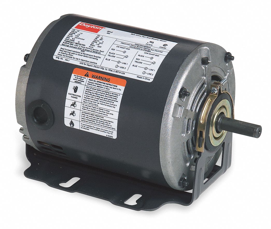 Dayton Motor 1 4 Hp 60hz Belt Model 3K771