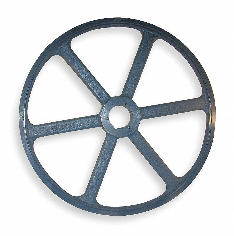 spoked pulley wheels