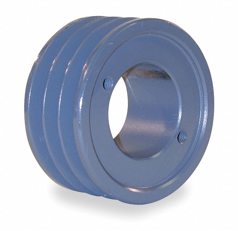 GRAINGER APPROVED Split Taper Bushed Bore Standard V-Belt Pulley, For V ...