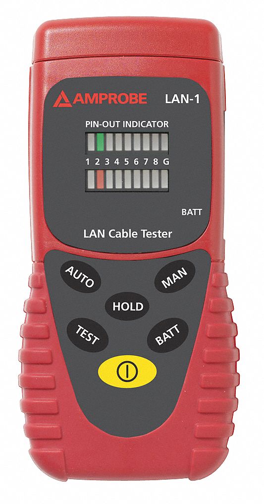 AMPROBE, Lan Cable Tester 4FKT1LAN1 Grainger