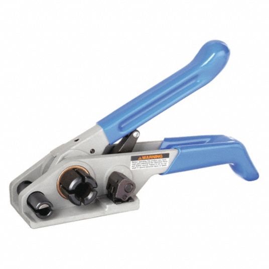 MIP Strapping Tensioner: Std Duty, Fits 1/2 in to 3/4 in Strap Wd, Fits  .020 to .031 Strap Tensile