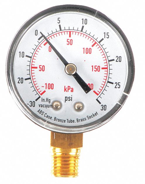 vacuum and pressure gauge