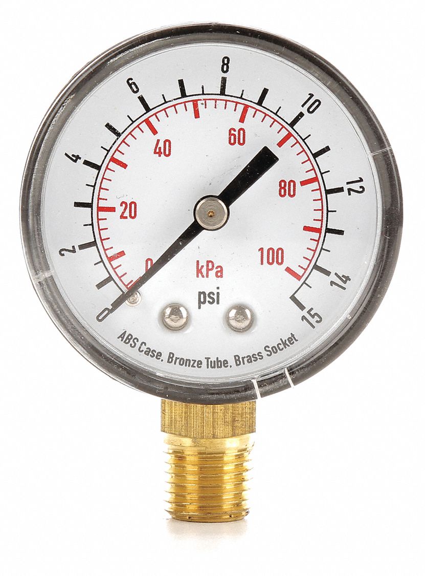 grainger pressure gauge