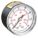 PRESSURE GAUGE,1 1/2 IN,160 PSI,BAC