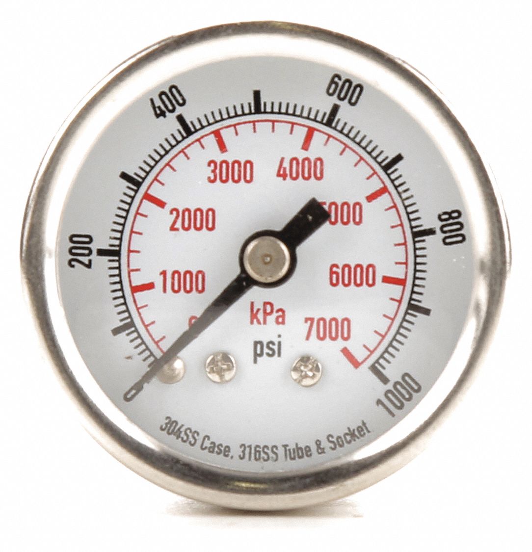 Pressure Gauge,Test,11/2 In 4FMU1 eBay