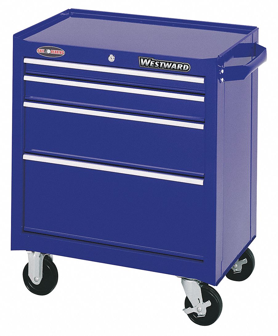 Rolling Cabinet Number of Drawers 4 Grainger