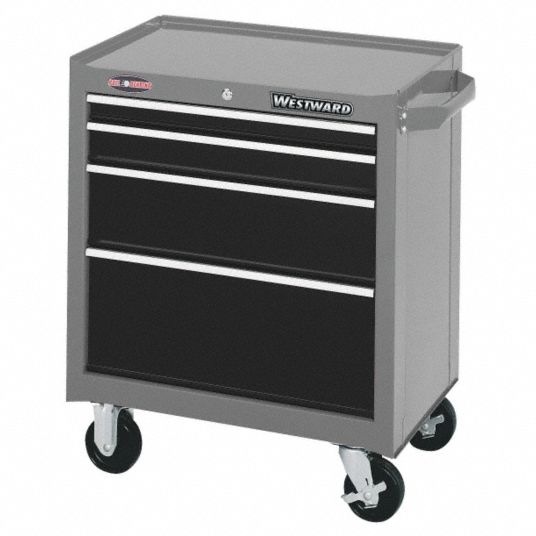 Rolling Cabinet Number of Drawers 4 Grainger